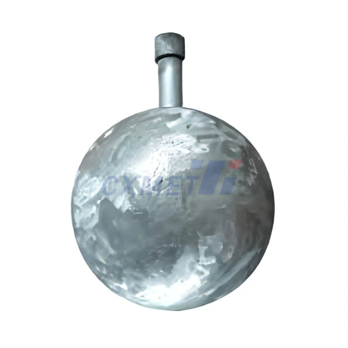 Spherical Aluminum Heat Treater Anode factory