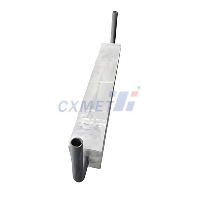 Slender Stand-Off Aluminum Anode With Cow Horn Tubular Insert factory